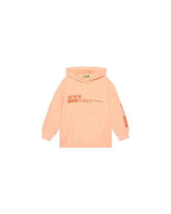 Bluza baieti  3WITC204G, Bumbac, Portocaliu, Portocaliu