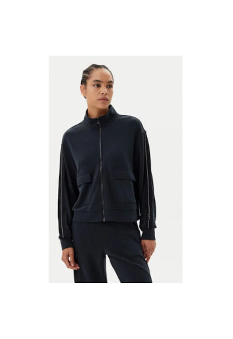 Bluza dama  Emporio Armani, 7W000171 AF12643, Modal/Poliester, Negru, Negru