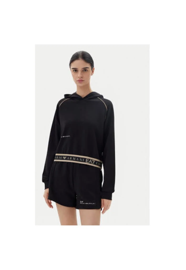 dama  Emporio Armani, 7W000277 AF12501, Poliester/Bumbac, Negru, Negru