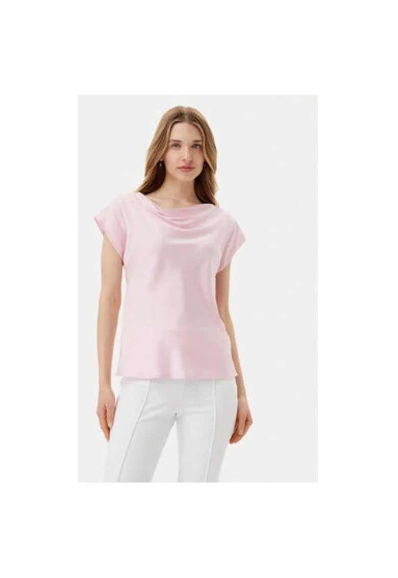 Bluza dama  RFZ5JDG, Poliester, Roz, Roz