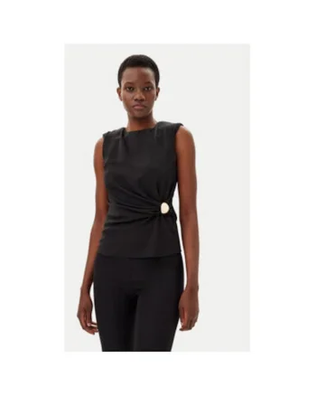 Bluza dama  YM1004C, Poliester, Negru, Negru
