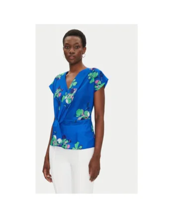 Bluza dama  251-OUZO.F, Poliester, Albastru, Albastru