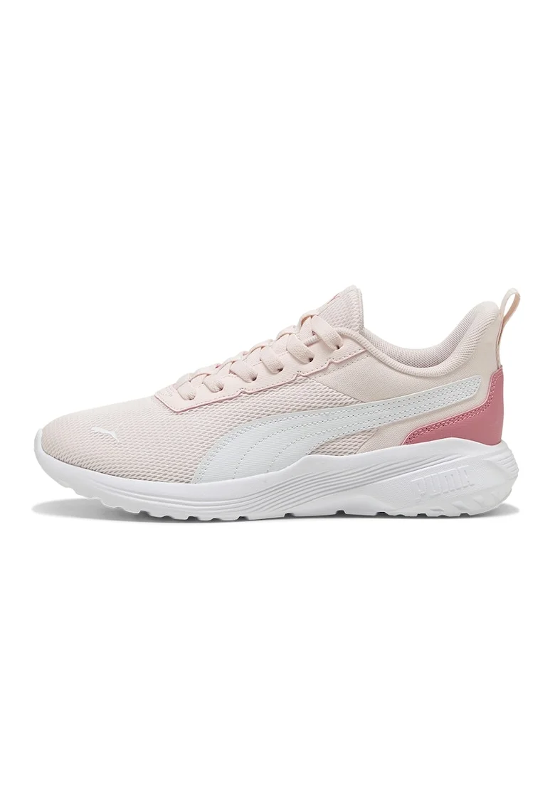 Pantofi sport Anzarun 2 Lite din material textil cu insertii din piele ecologica, Piersica/Alb optic