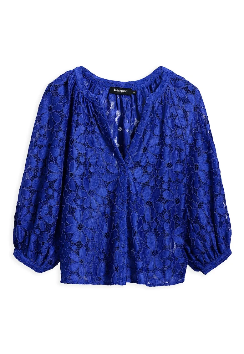 Bluza dama  25SWBW24, Poliester reciclat, Albastru, Albastru