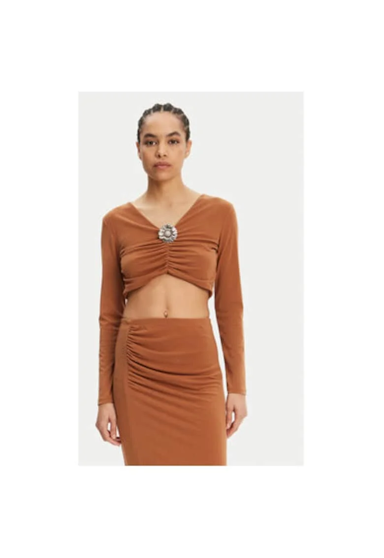 Bluza dama  UD0026, Poliester, Maro, Maro