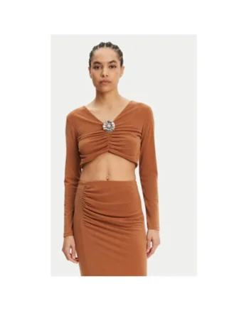 Bluza dama  UD0026, Poliester, Maro, Maro