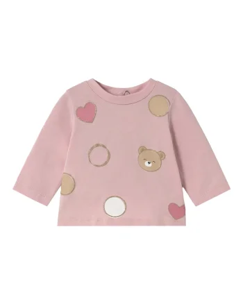 Bluza  pentru fete, model 1071, Roz, Roz