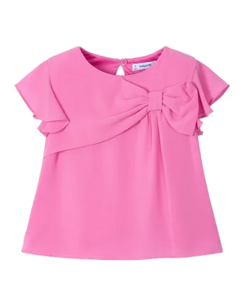 Bluza fete  3182, Poliester, Roz, Roz