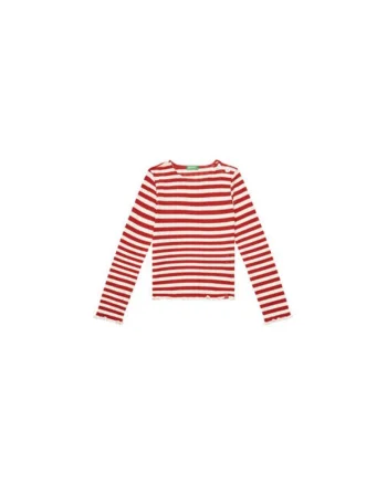 Bluza fete  33LQC10OM, Bumbac/Poliester, Rosu, Rosu