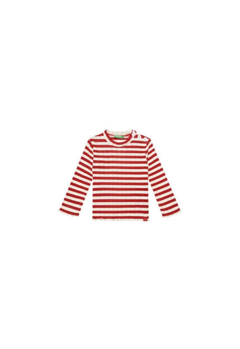 Bluza fete  33LQG10J7, Bumbac/Poliester, Rosu, Rosu