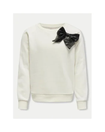 Bluza fete,  304503146, Bumbac/Poliester, Bej, Bej