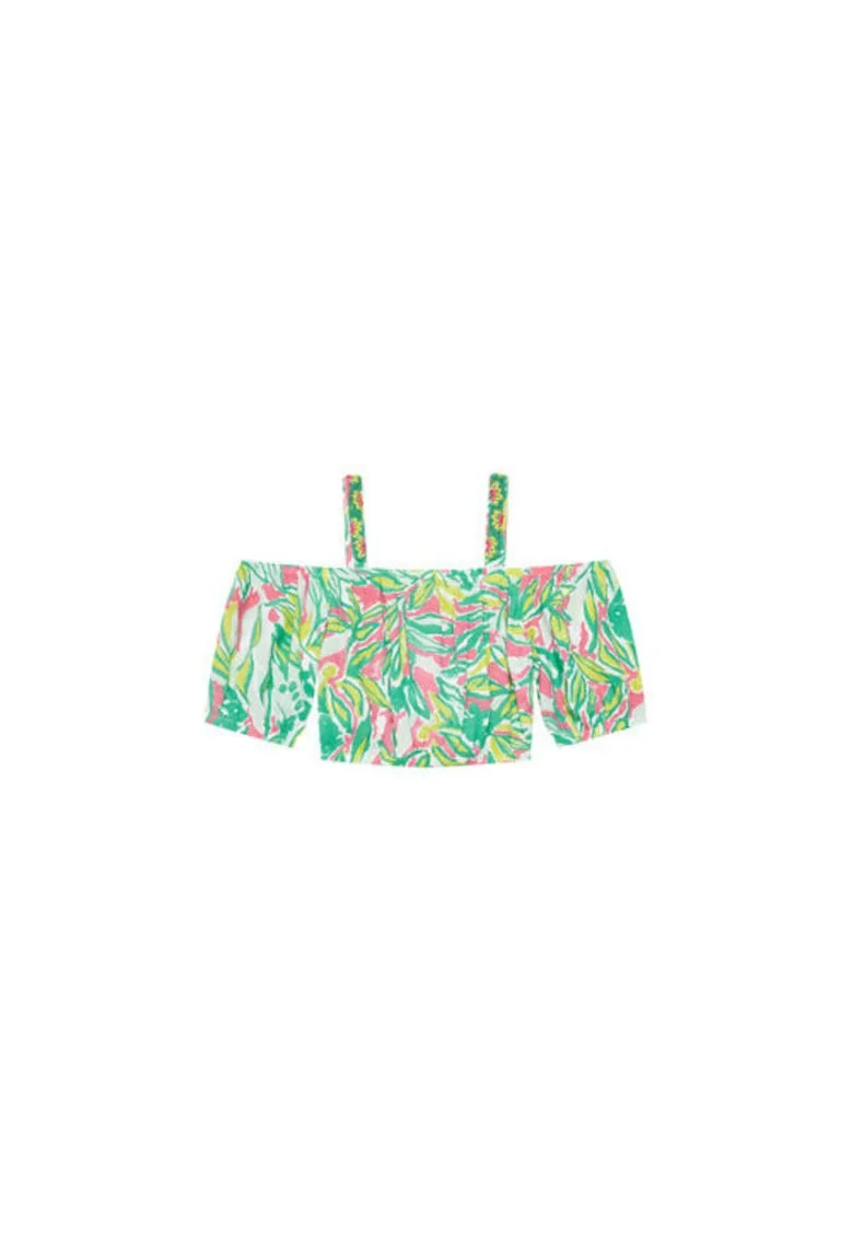Bluza fete  5UIACH00F, Viscoza, Multicolor, Multicolor
