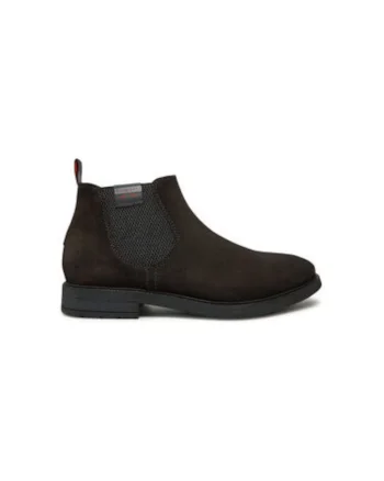 Botine barbati  311AGS301400, Piele naturala, Gri, Gri