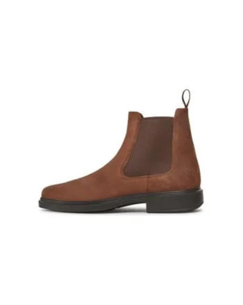 Botine cu glezna joasa pentru barbati  50022402667, Piele naturala, Maro, Maro