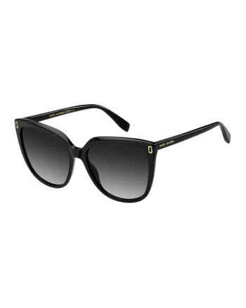 Ochelari de soare cat-eye cu lentile in degrade, Negru