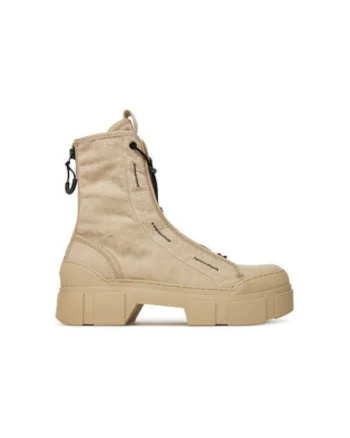 Botine dama Vic Matie, 1G3000D V14G040300, Textil, Bej, Bej