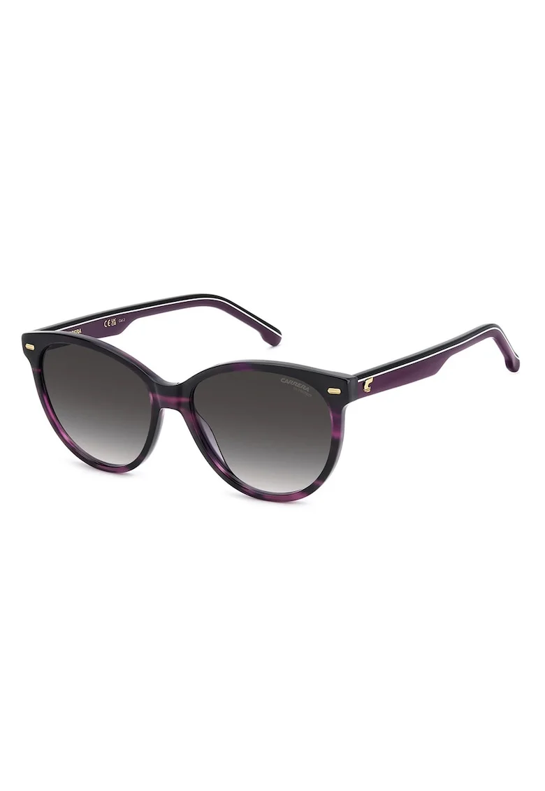 Ochelari de soare cu lentile in degrade, Negru/Deep Purple