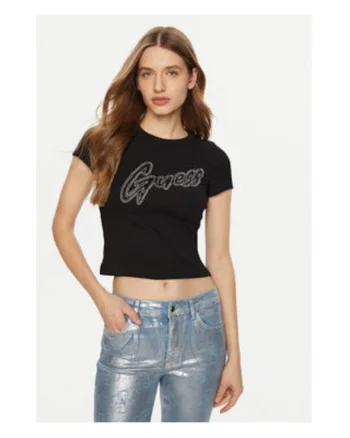 Tricou Crop Cu Logo,