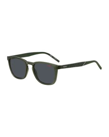 Ochelari de soare cu lentile uni, Verde stins/Verde iarba