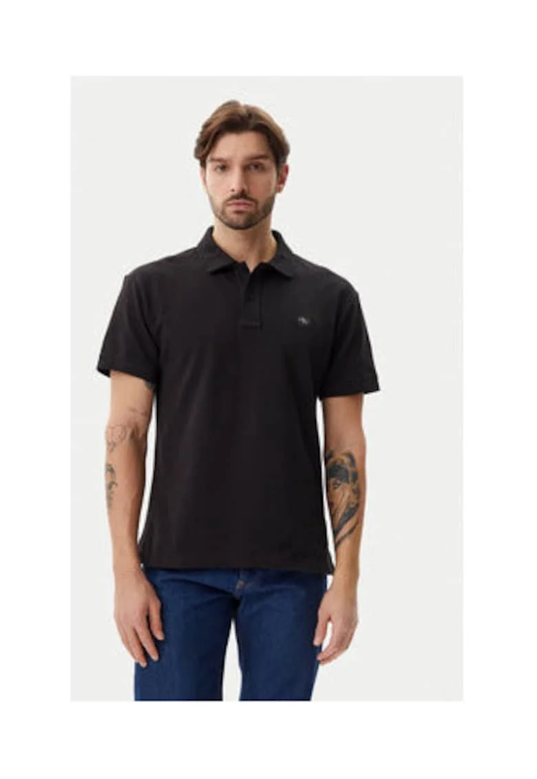 Tricou polo uni, Negru