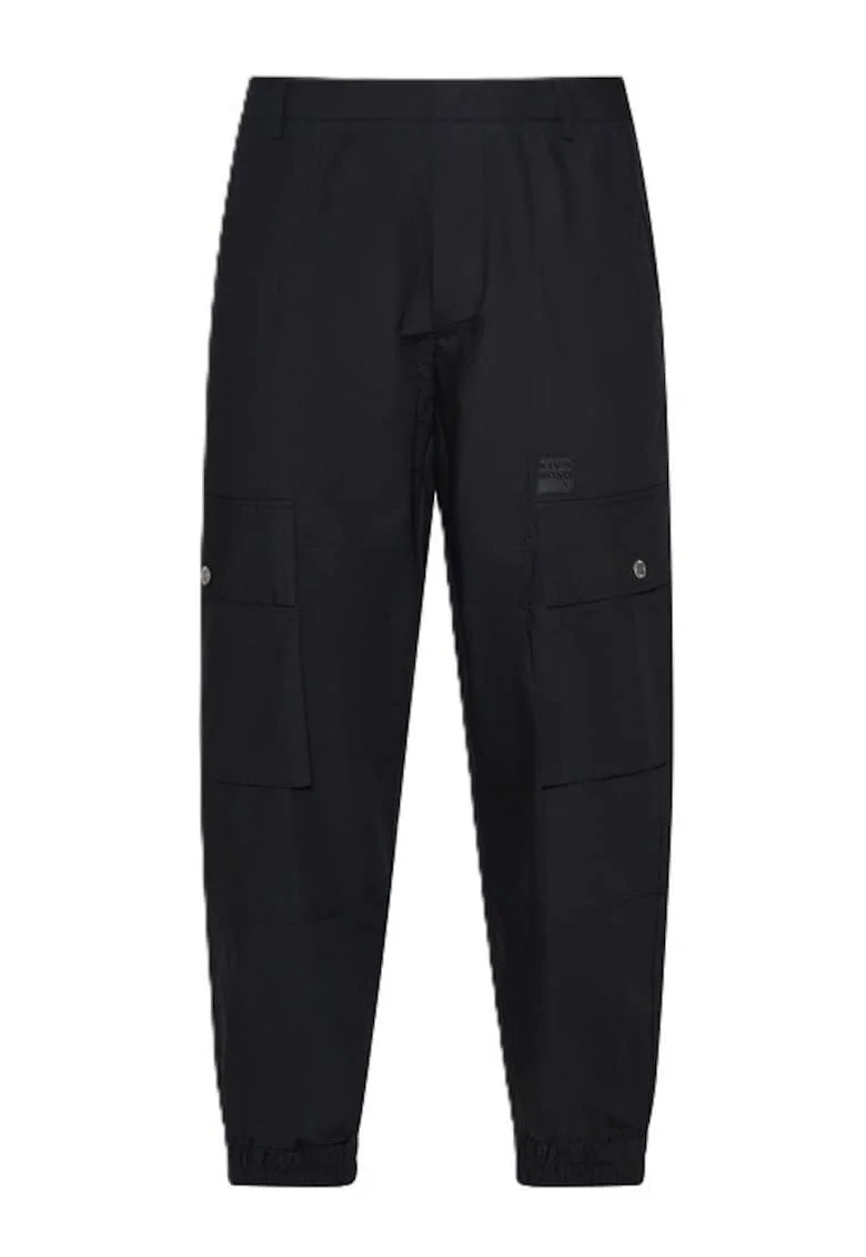 Pantaloni barbati PANTS CARGO AIMO,  Bumbac, Negru, Negru