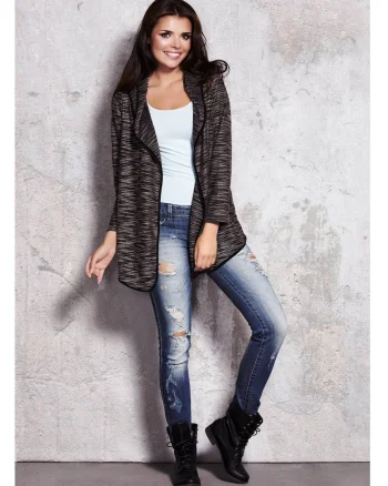 Bolero Lejer,  Bej, Design Versatil, Purtare Usoara, Confort Maxim, Completeaza Orice Tinuta, Stil Casual Modern, Textura Placuta, Bej