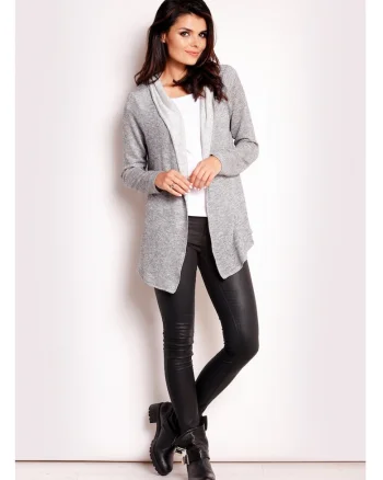Bolero Lejer,  Gri, Design Versatil, Purtare Usoara, Confort Maxim, Completeaza Orice Tinuta, Stil Casual Modern, Textura Placuta, Grej