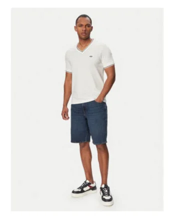 Tricou barbati,  alb, bumbac, regular fit