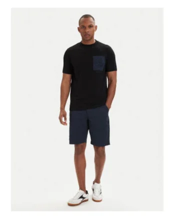 Tricou barbati,  negru, bumbac, imprimeu grafic