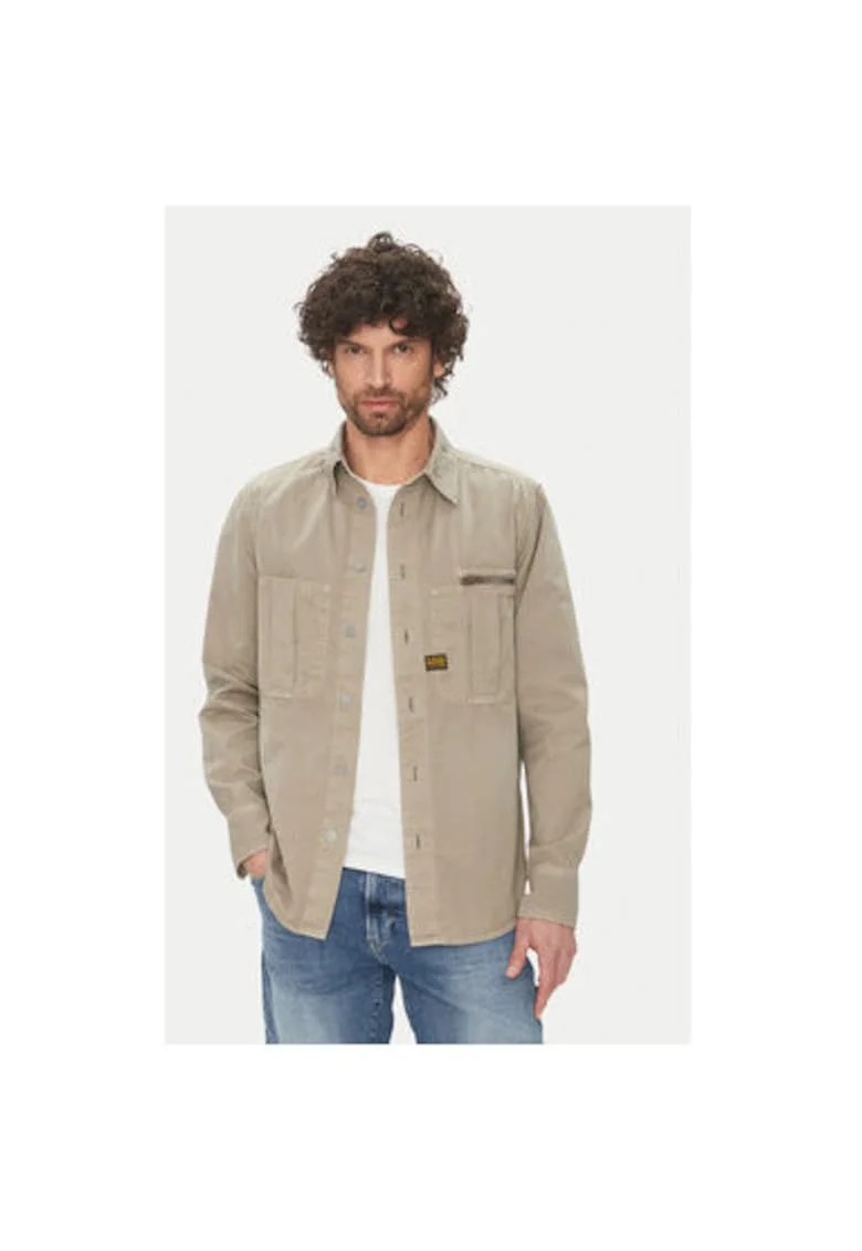 Camasa barbati G Star Raw, D26058-D947, Bumbac, Gri, Gri