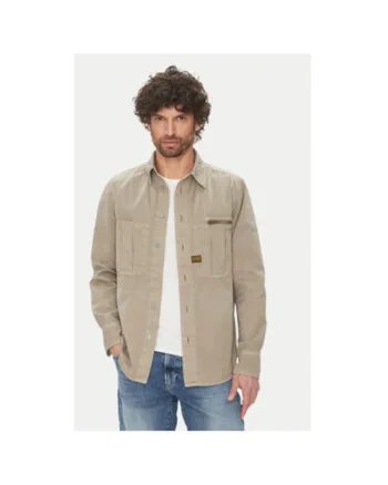 Camasa barbati G Star Raw, D26058-D947, Bumbac, Gri, Gri