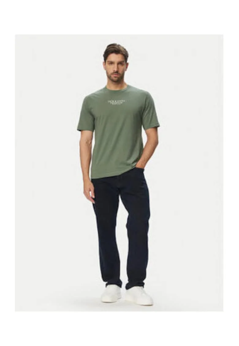 Tricou barbati,  verde, bumbac, regular fit