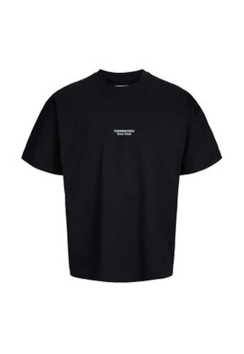 Tricou Barbatesc, Jack Jones, Negru, bumbac, imprimeu grafic