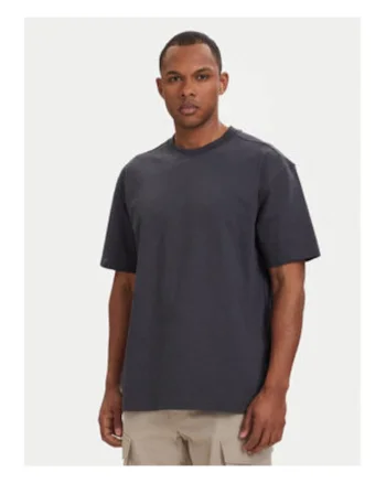 Tricou barbati,  gri, material bumbac organic