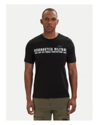 Tricou Barbati,  Negru, bumbac, imprimeu grafic