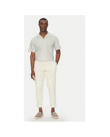Camasa barbati Jack Jones, 12275085, Bumbac/Poliester, Bej, Bej