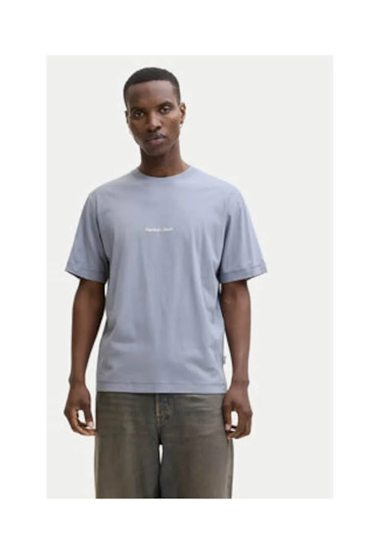 Tricou barbati,  albastru, bumbac, regular fit