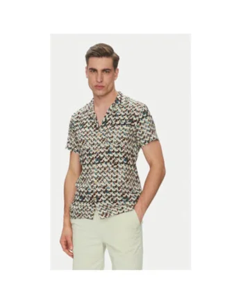 Camasa barbati  INRAMSES 20-436, Viscoza, Multicolor, Multicolor