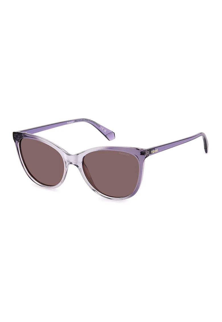 Ochelari de soare cat-eye cu lentile polarizate, Lila
