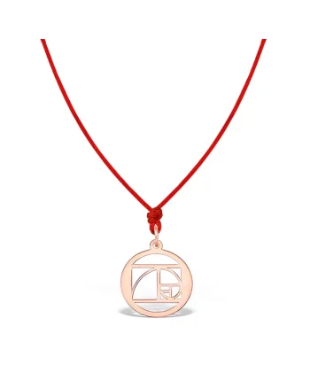 Pandantiv THE GOLDEN RATIO, aur roz 14K