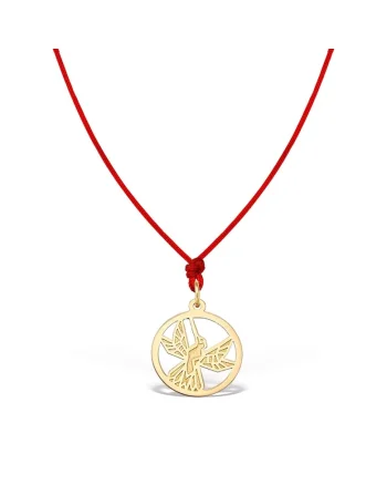 Pandantiv COLIBRI, aur 14K, Galben