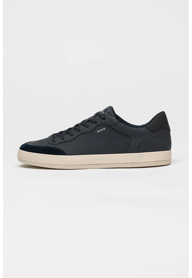 Pantofi sport Serifos cu garnituri de piele, Albastru ultramarin