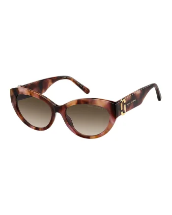 Ochelari de soare cat-eye, Roz deschis/Violet pruna
