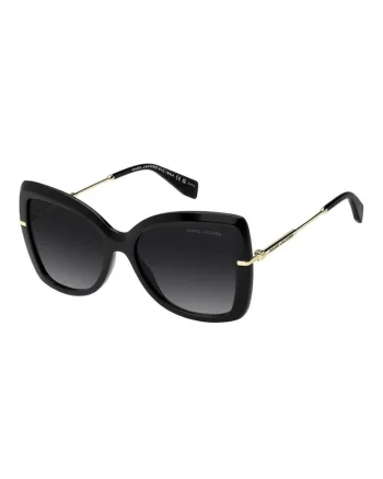 Ochelari de soare butterfly cu lentile in degrade, Auriu/Negru