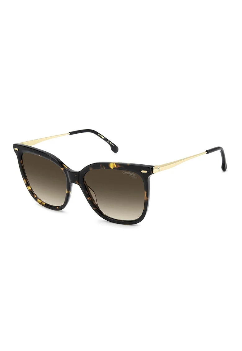 Ochelari de soare butterfly cu lentile in degrade, Negru/Auriu deschis
