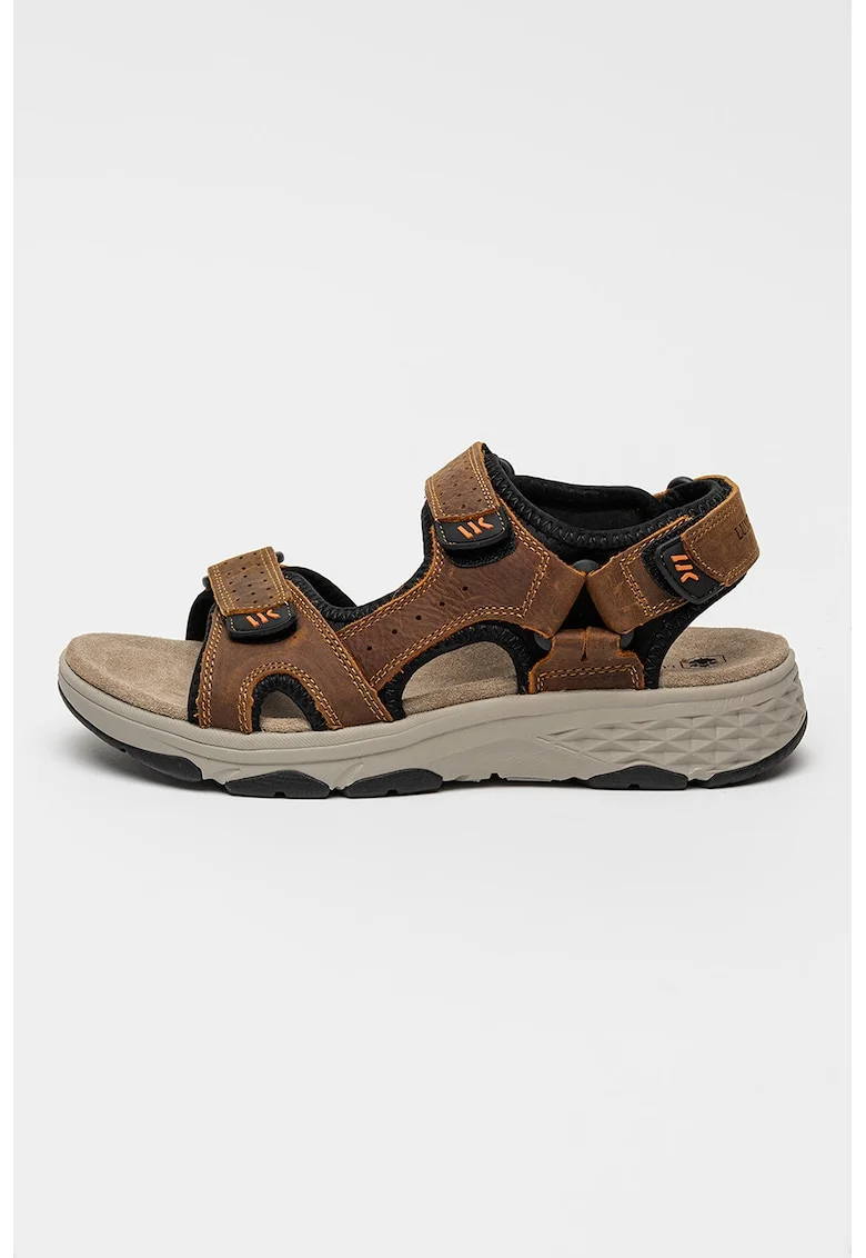 Sandale cu inchidere velcro Maui, Maro