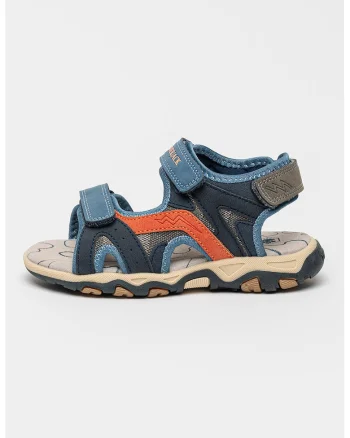 Sandale cu inchidere velcro Levi, Bleumarin