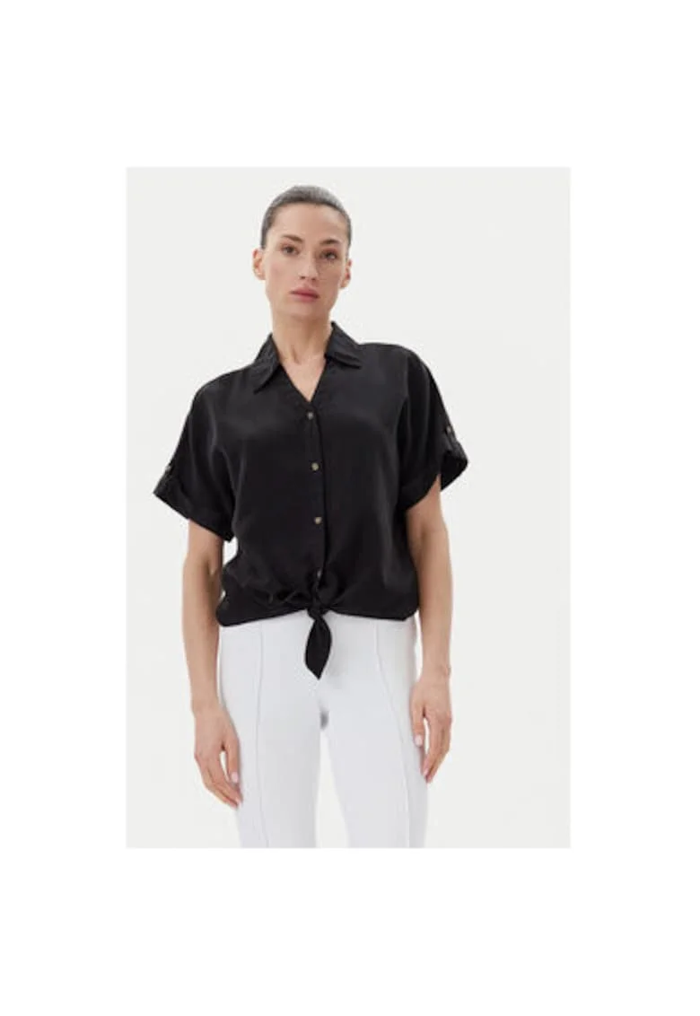 Camasa dama  10326059, Lyocell, Negru, Negru