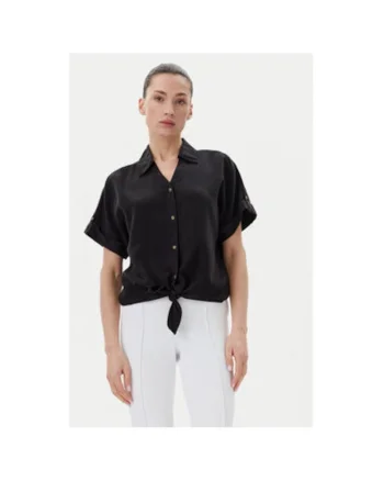 Camasa dama  10326059, Lyocell, Negru, Negru