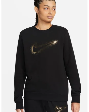 Bluza sport cu logo, Negru